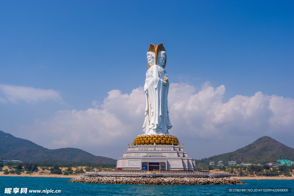 唯美南海观音