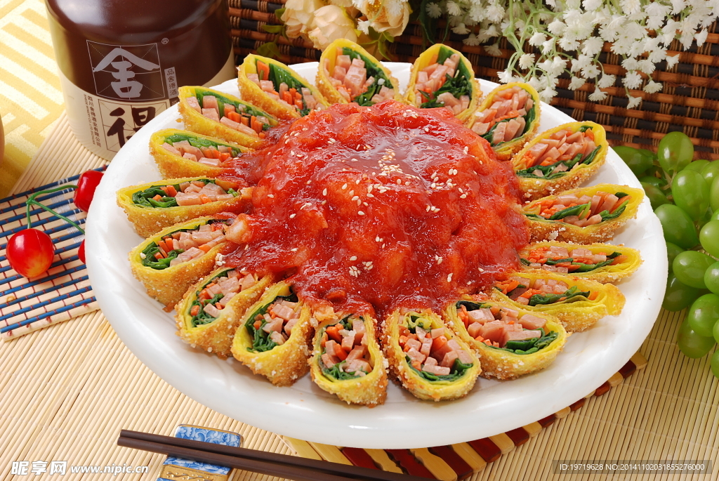 沙拉土豆银菌卷