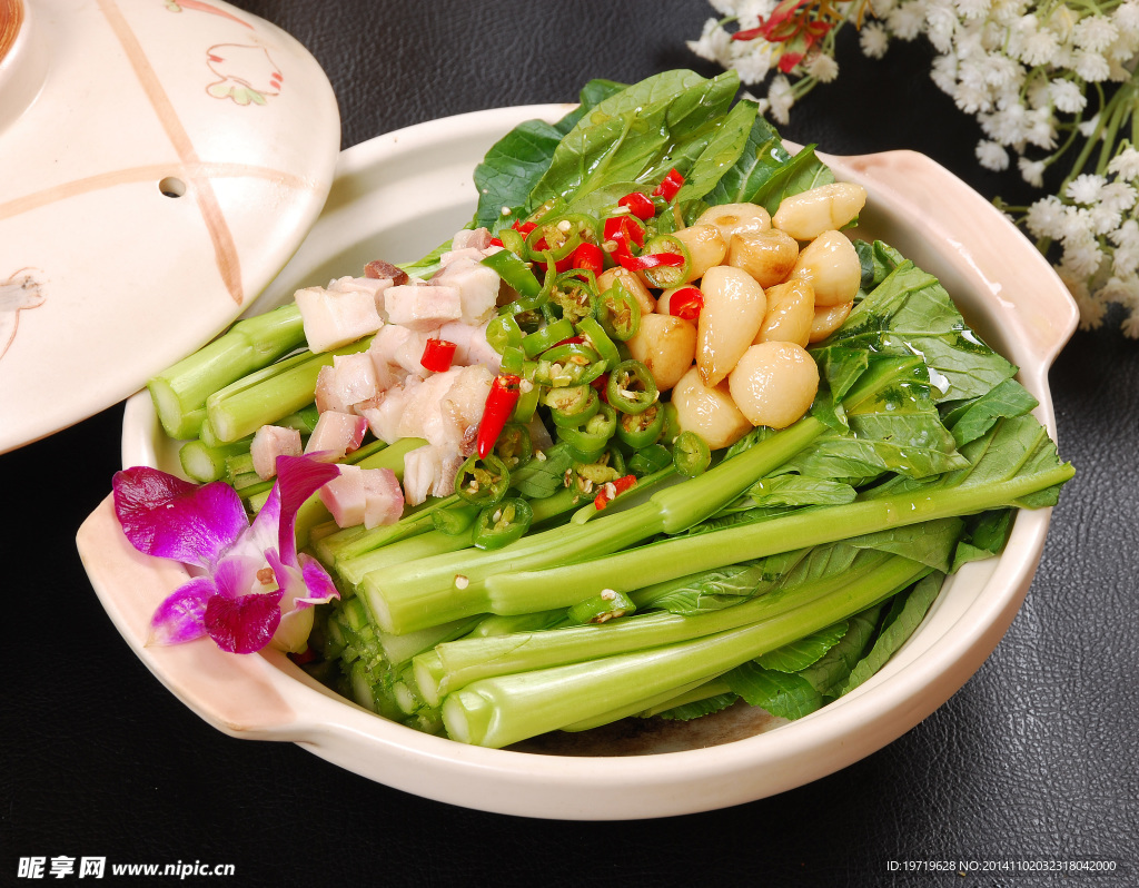 生炒菜芯