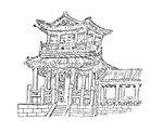 寺庙素描