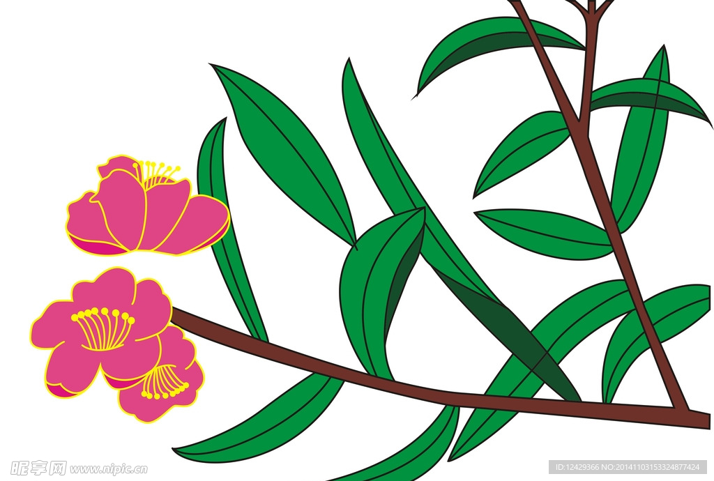 花