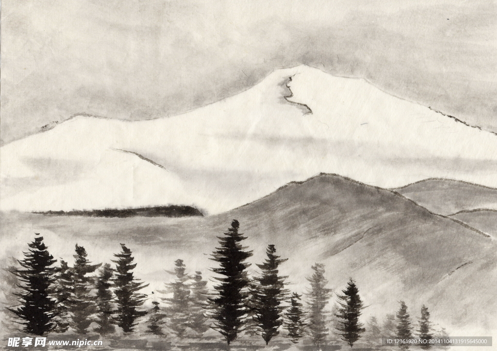 中国水墨画