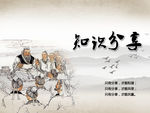 孔子教学 知识分享 文化展板