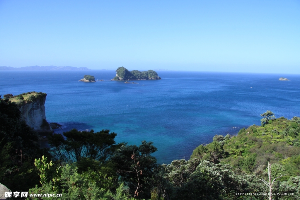 新西兰海滨自然风景