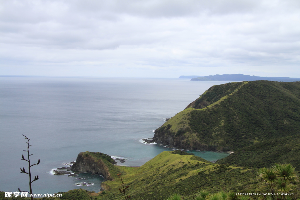 新西兰海滨风景