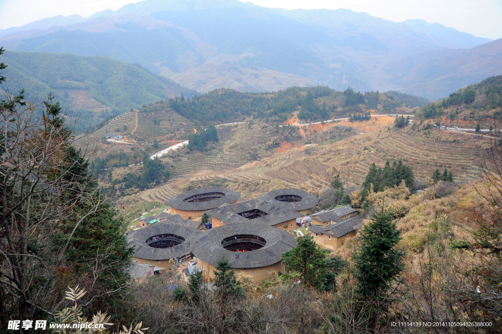 福建土楼风景