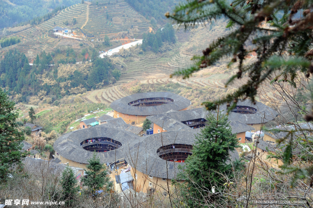 福建土楼风景