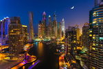 迪拜夜景图片