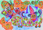 油画  儿童画