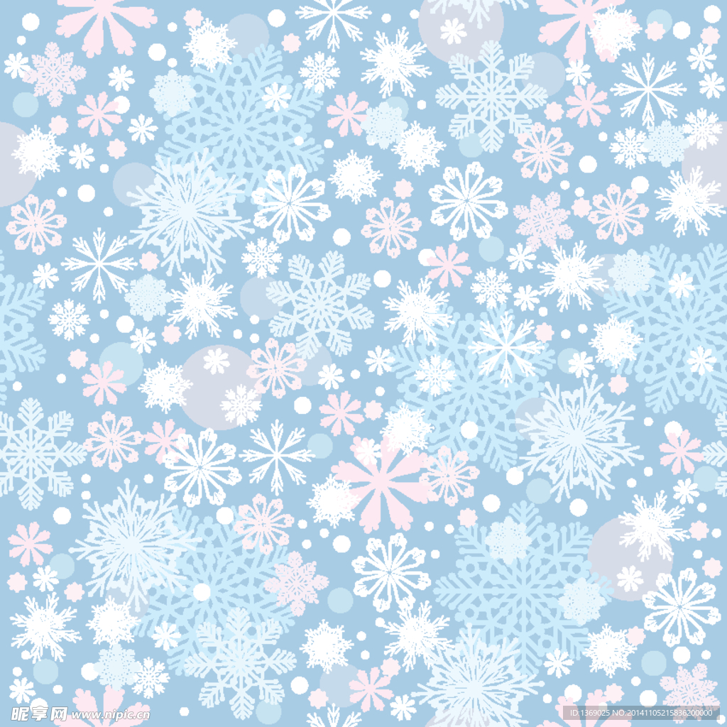 雪花背景