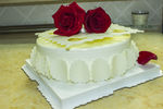 玫瑰生日蛋糕