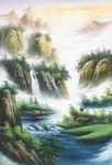 山水国画
