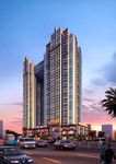 商住楼透视效果图源文