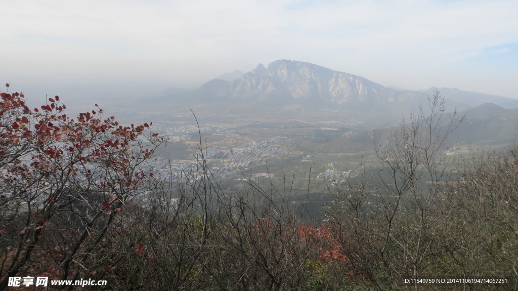 嵩山秋景