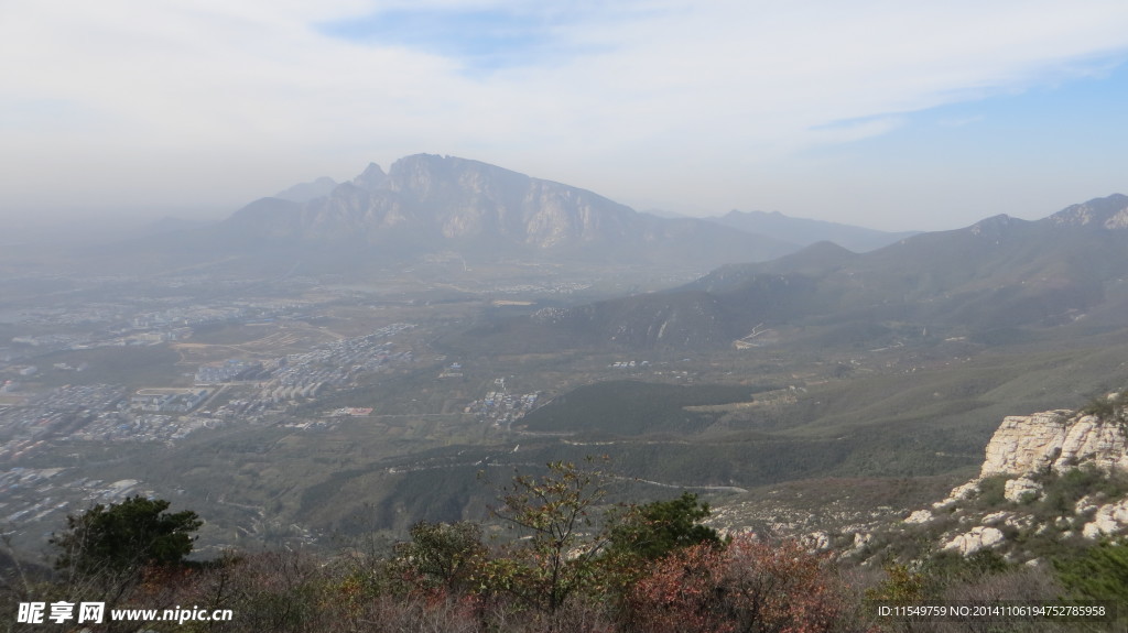 登封嵩山秋日风光