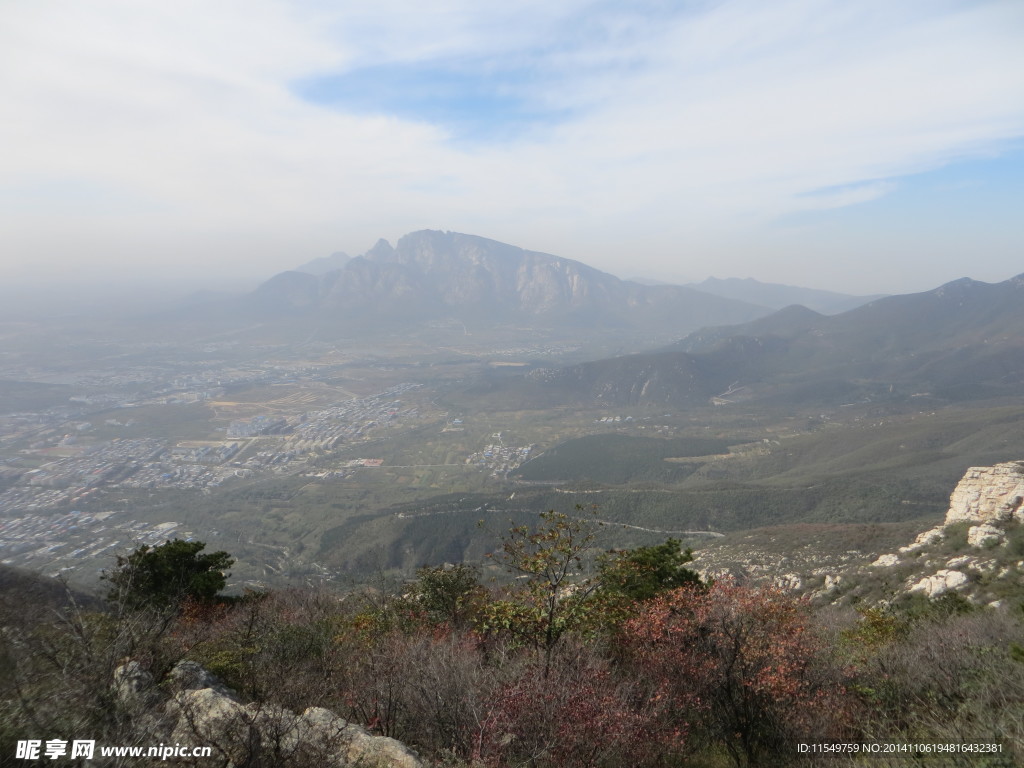 登封嵩山秋景