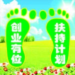 脚 地贴 蓝天白云 脚