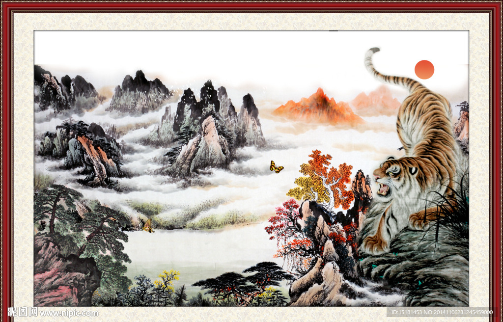 风景国画