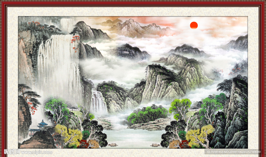 国画山水