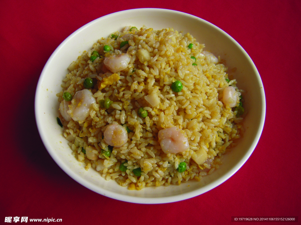 虾仁蛋炒饭