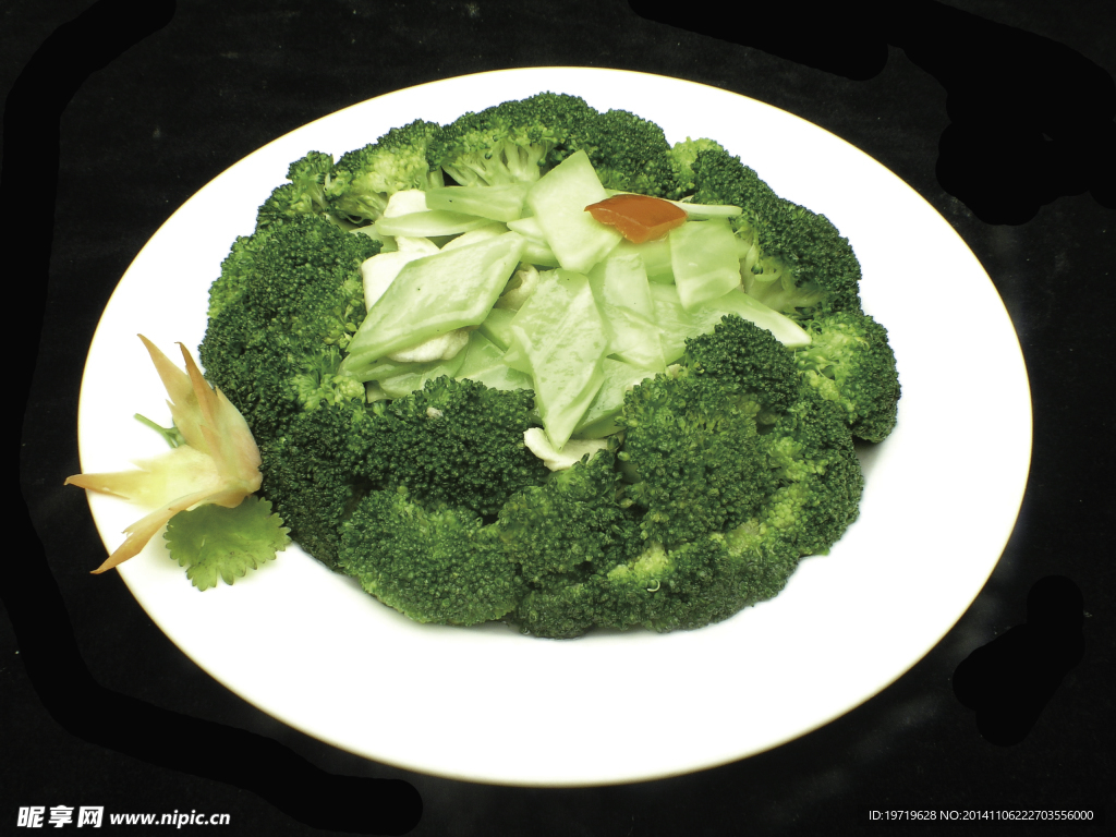 清炒西兰花