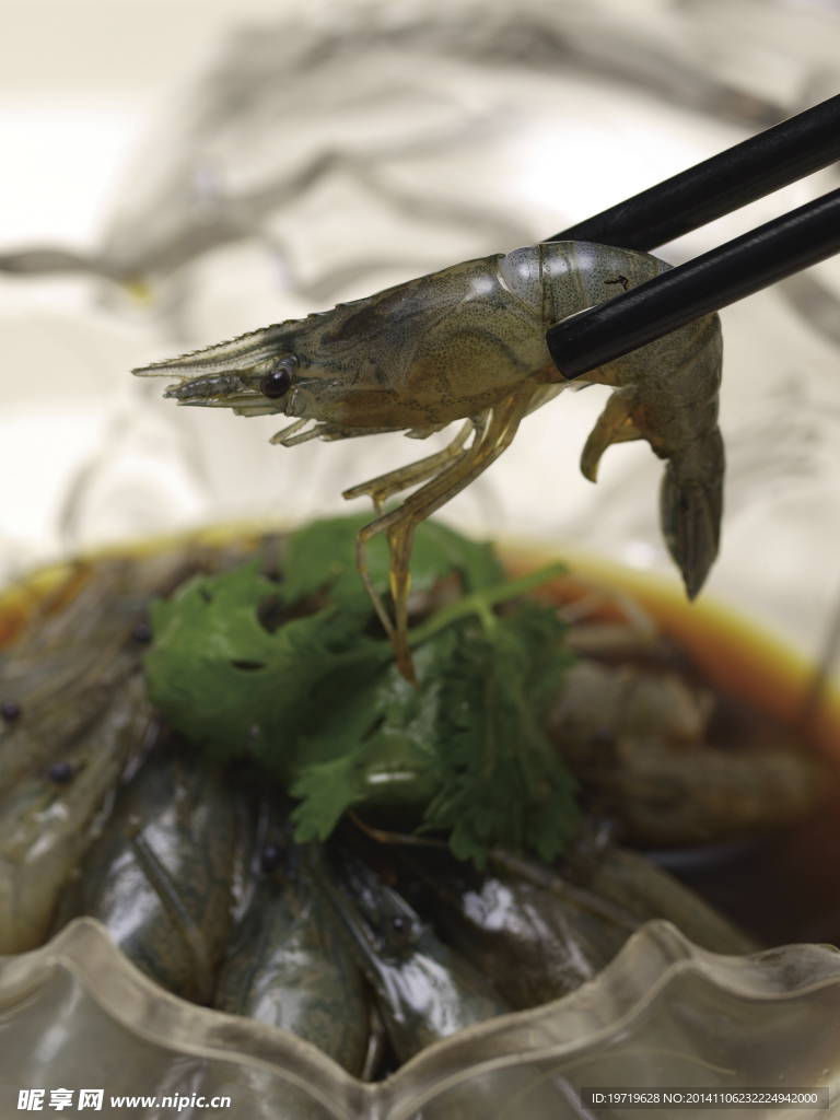 秘制炝河虾
