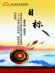 办公文化宣传板
