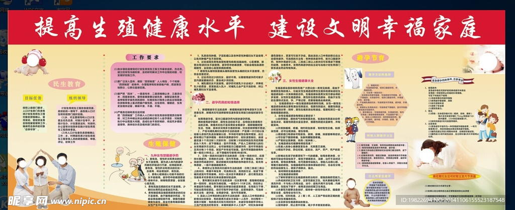 计划生育宣传栏