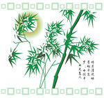竹子背景设计素材