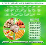 食品公司广告单页