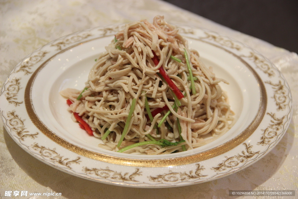 冷菜 鸡丝拌千张