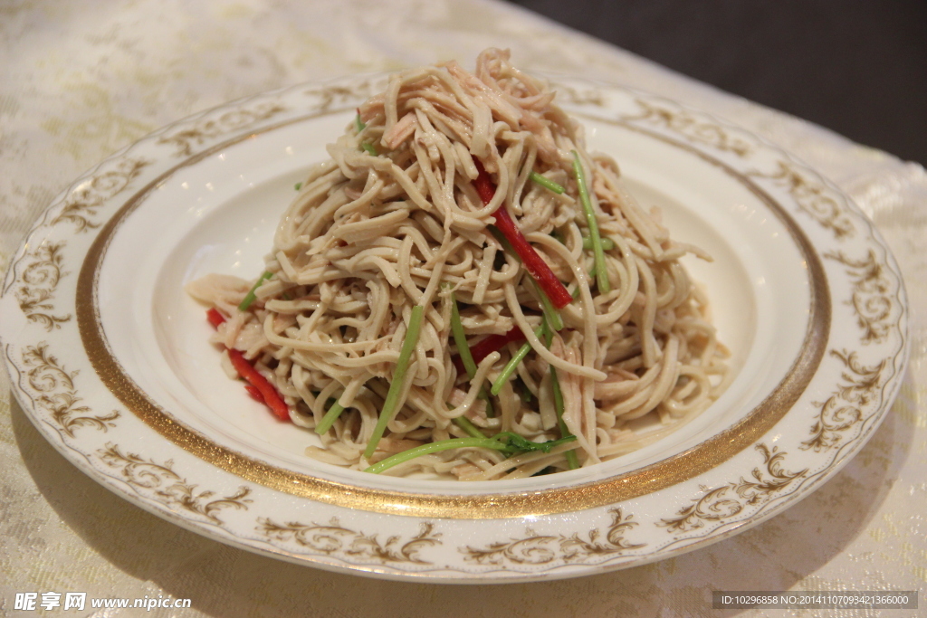 冷菜 鸡丝拌千张