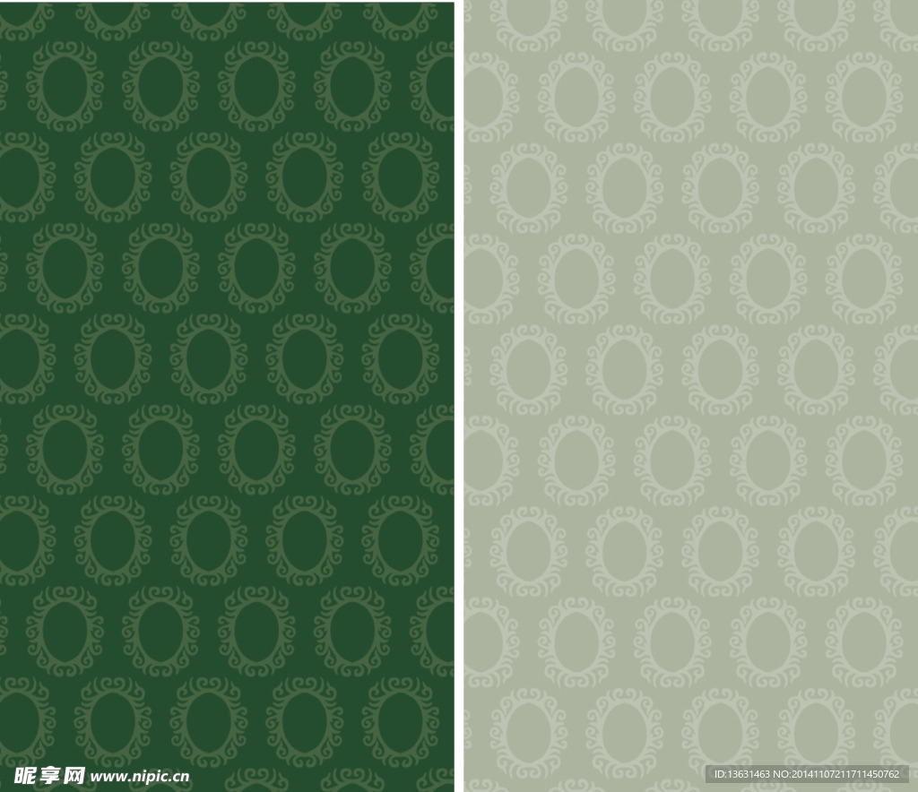 传统花纹矢量素材