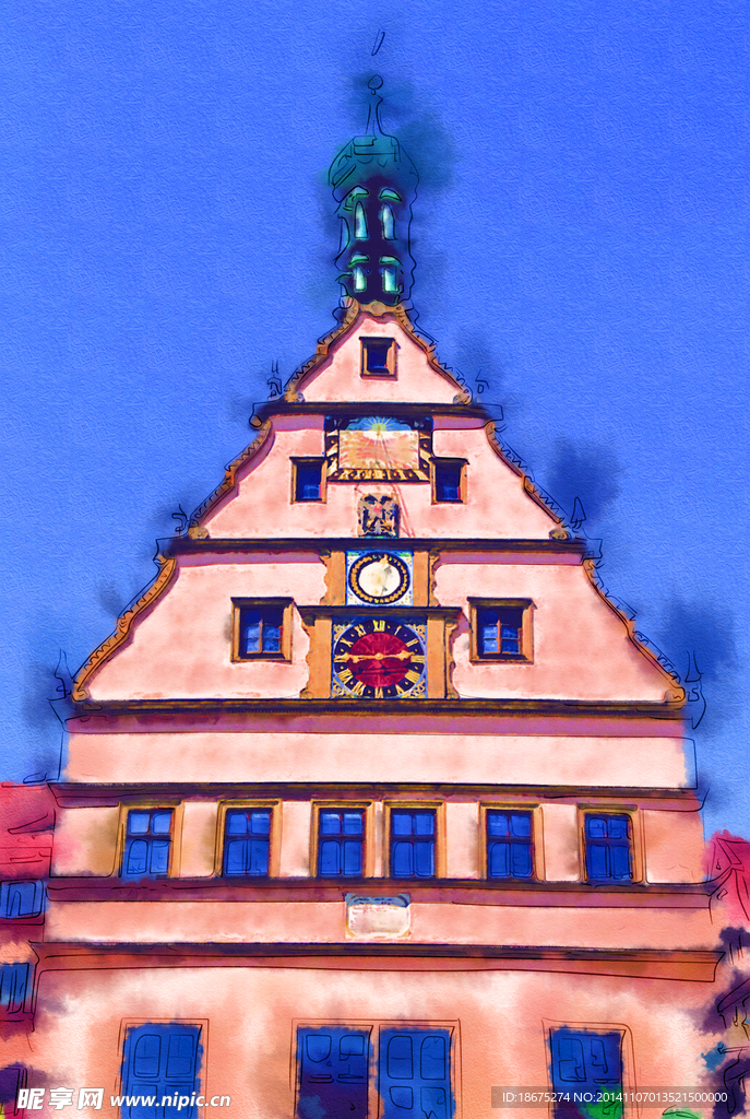 风景油画