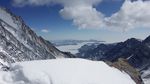 山顶雪景
