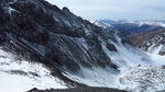 山顶雪景