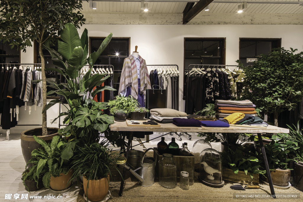 设计师的服装店