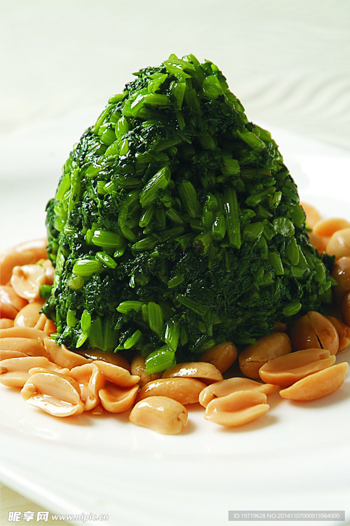 果仁茼蒿菜