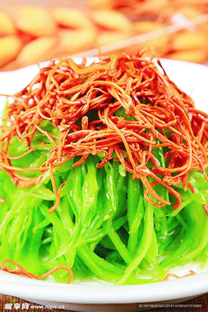 荷兰豆虫草花