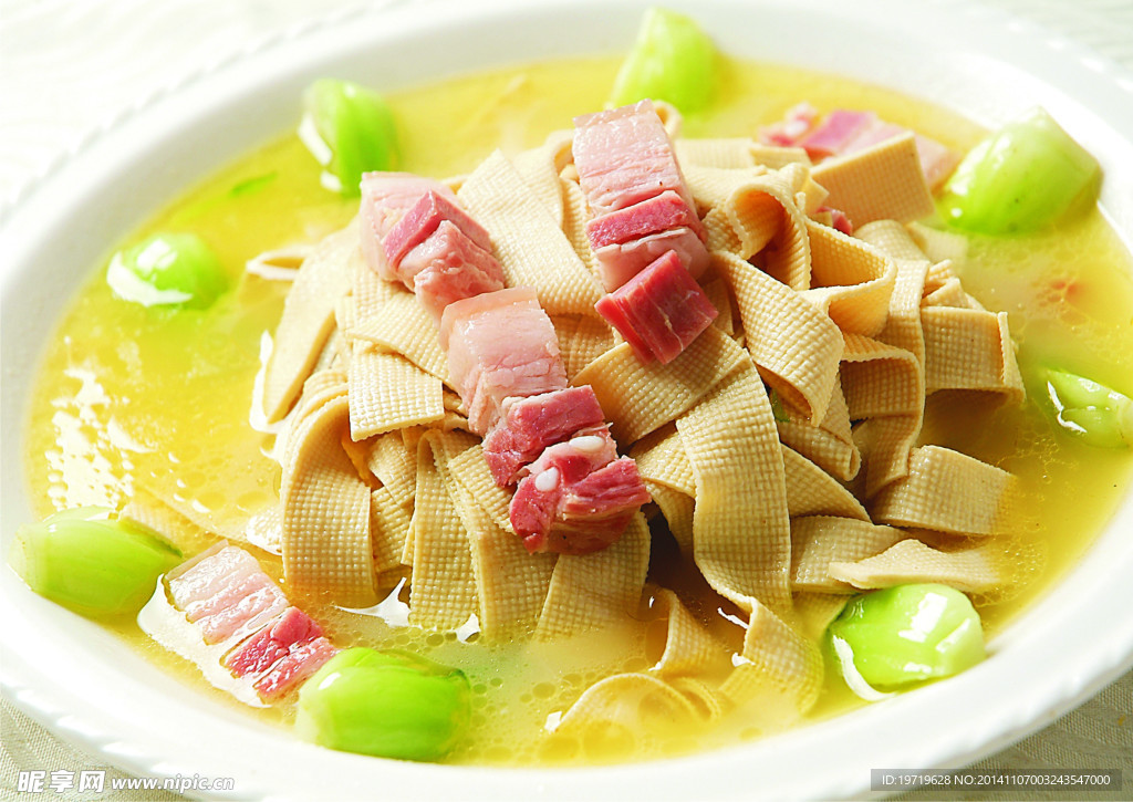咸肉百叶堂菜