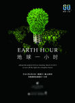地球一小时海报