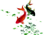 水墨鱼