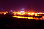 闽江夜景---尤溪洲大