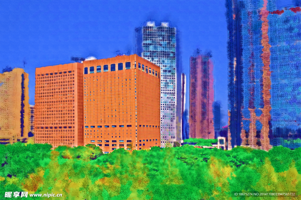 风景油画