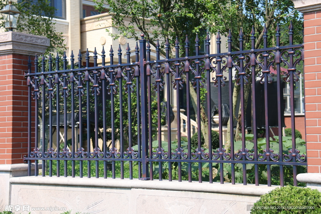 铝门 铁门 大门 纹路 