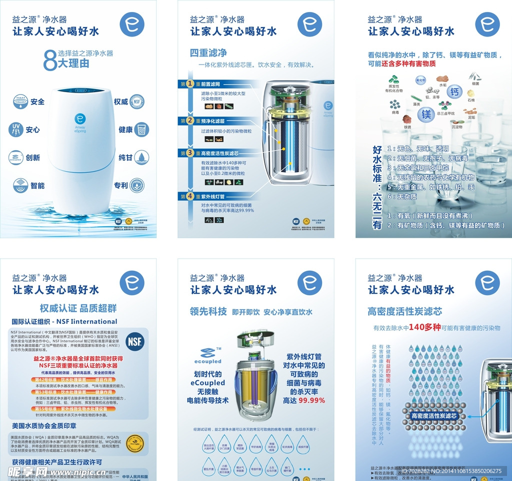 益之源净水器系列海报