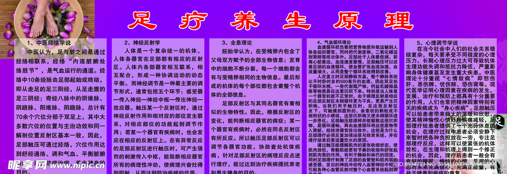 足疗养生原理