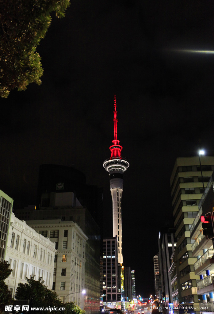 新西兰城市夜景