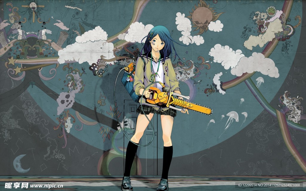 动漫 少女