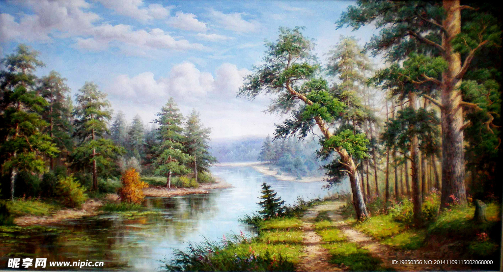 油画风景